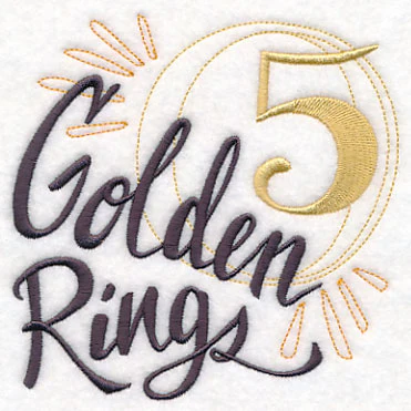 12 Days Boutique - Golden Rings - Image 4