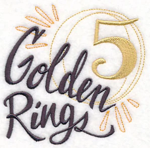 12 Days Boutique - Golden Rings - Image 5