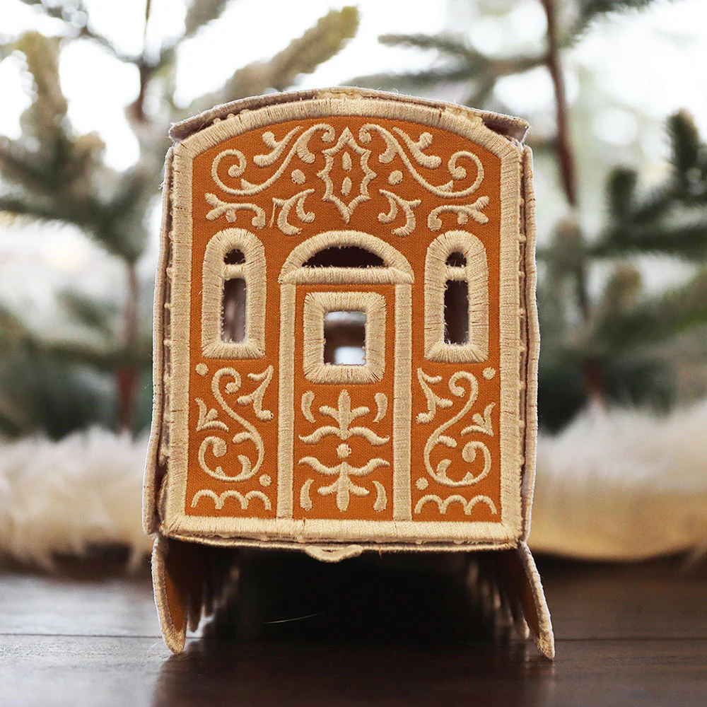 3D Christmas Gingerbread Train Car (In-the-Hoop) - Image 3