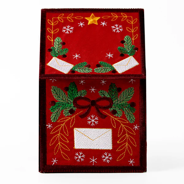 3D Christmas Mailbox (In-the-Hoop) - Image 6