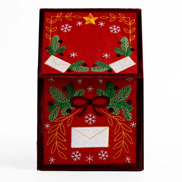 3D Christmas Mailbox (In-the-Hoop) - Image 8