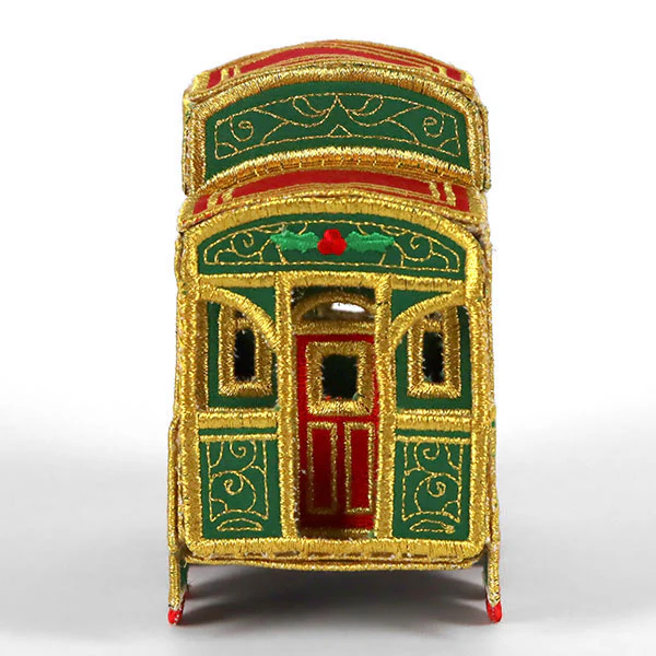 3D Christmas Train Caboose (In-the-Hoop) - Image 11