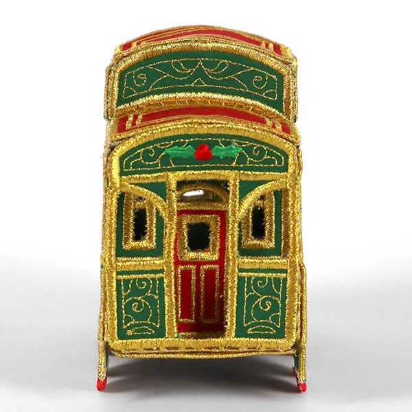 3D Christmas Train Caboose (In-the-Hoop) - Image 13
