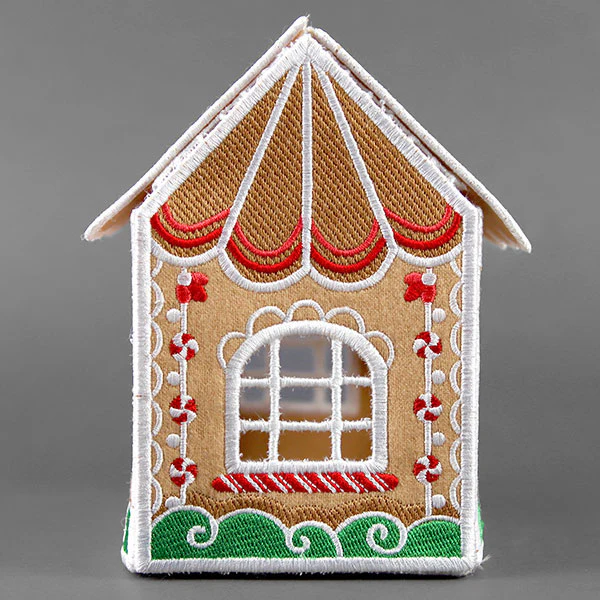 3D Christmas Village - Mrs. Claus' Bakery (In-the-Hoop) - Image 4