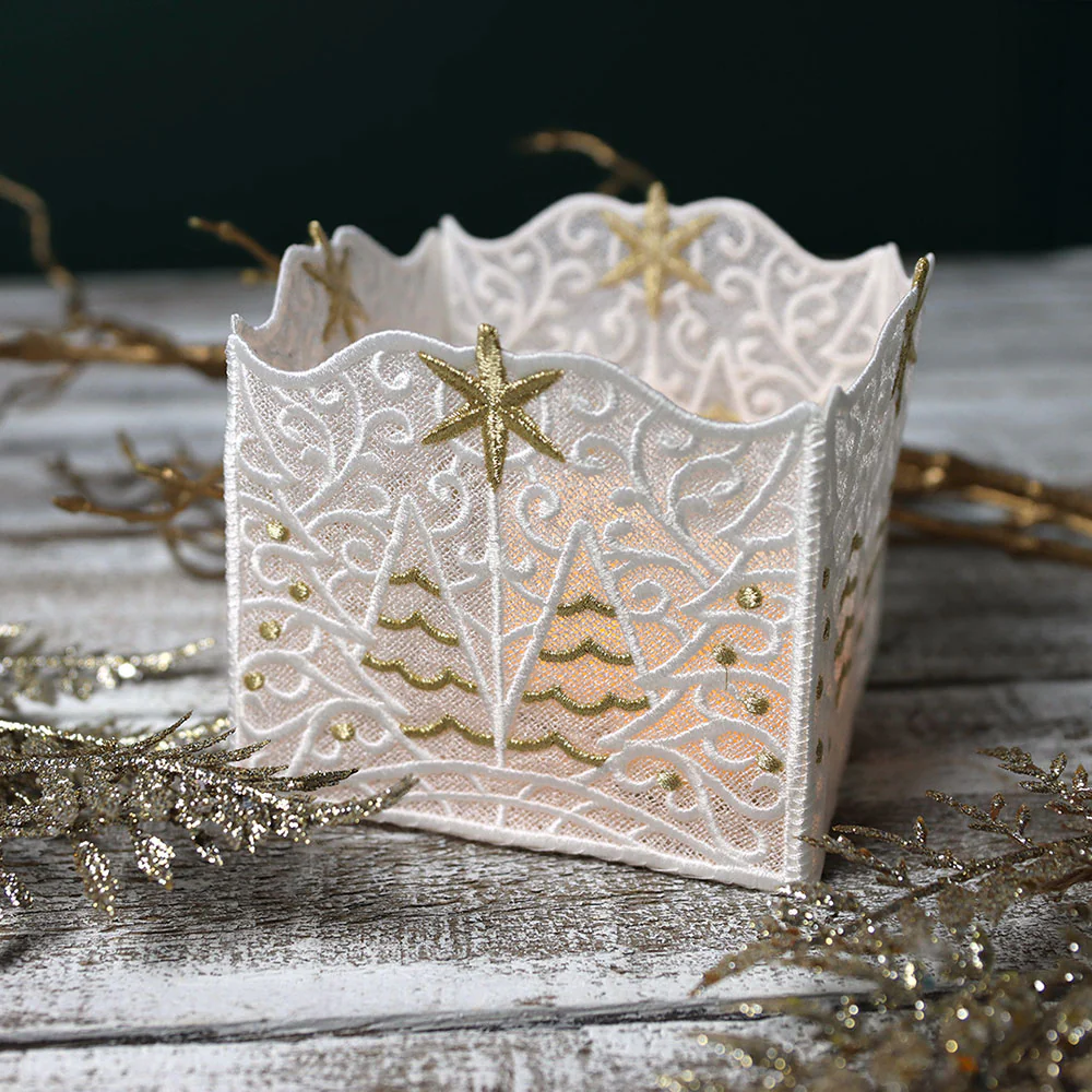 3D Winter Lantern (Lace) - Image 4