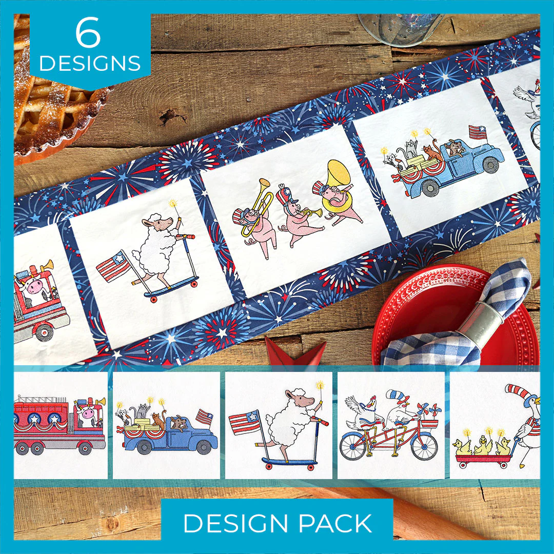 A Americana Farm Parade Design Pack - Image 3