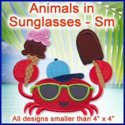 A Animals in Sunglasses Design Pack - Image 2