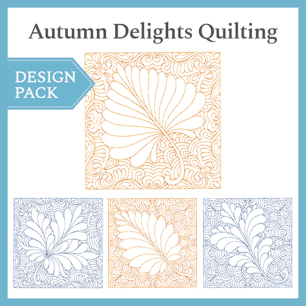 A Autumn Delights Quilting Design Pack - Image 5