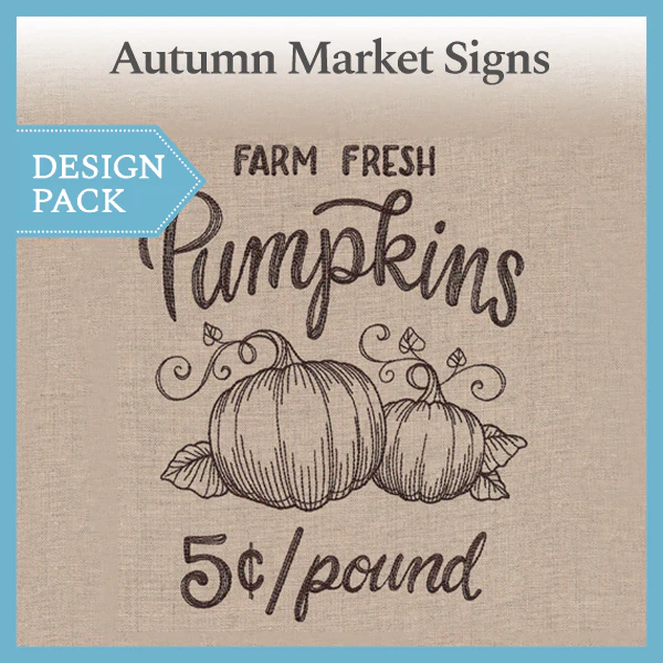 A Autumn Market Signs Design Pack - Image 5