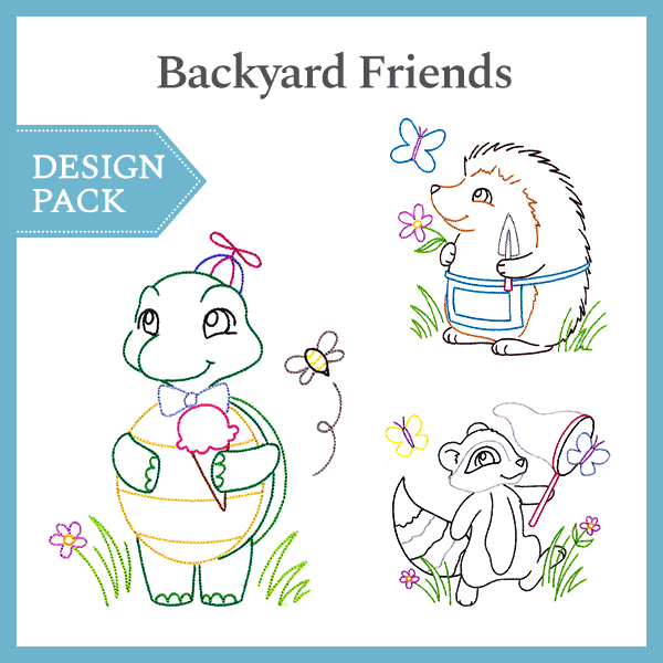 A Backyard Friends Design Pack (Vintage) - Image 3