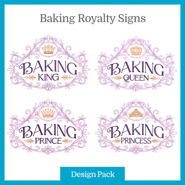A Baking Royalty Signs Design Pack - Image 4