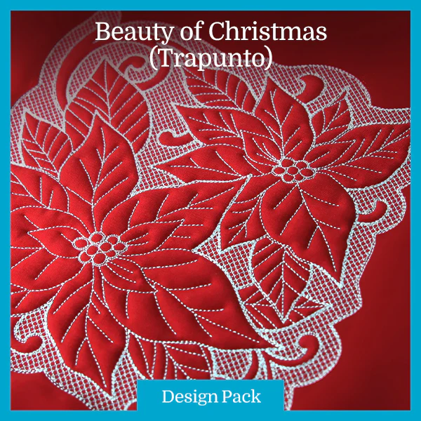 A Beauty of Christmas (Trapunto) Design Pack - Image 3