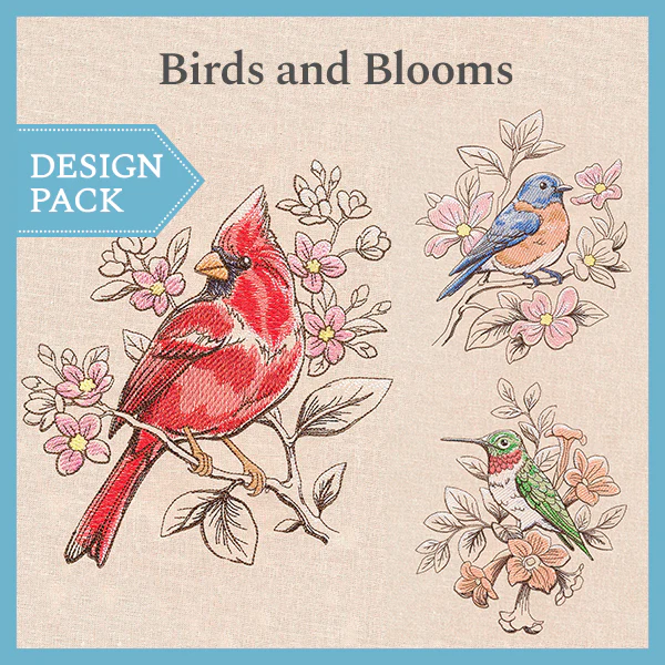 A Birds and Blooms Design Pack - Image 4