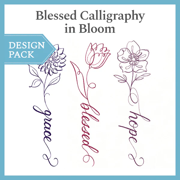 A Blessed Calligraphy in Bloom Design Pack - Image 5