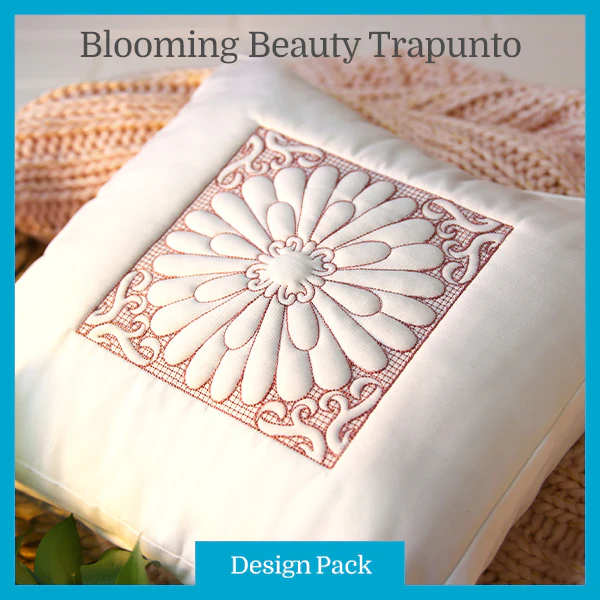 A Blooming Beauty (Trapunto) Design Pack - Image 5