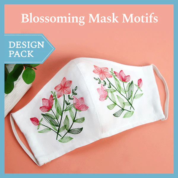 A Blossoming Mask Motifs Design Pack - Image 4
