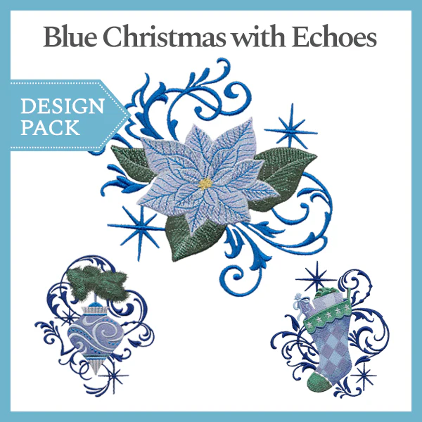 A Blue Christmas with Echoes Design Pack - Image 3