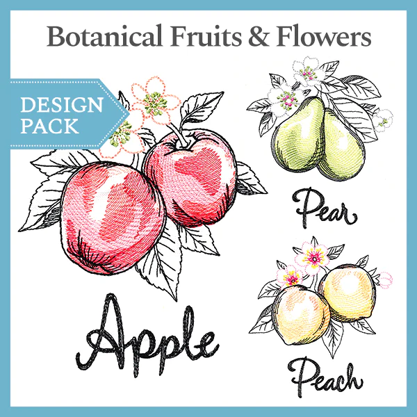 A Botanical Fruits & Flowers Design Pack - Image 2
