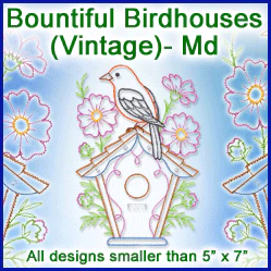 A Bountiful Birdhouses (Vintage) Design Pack - Image 2
