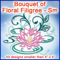 A Bouquet of Floral Filigree Design Pack - Image 5