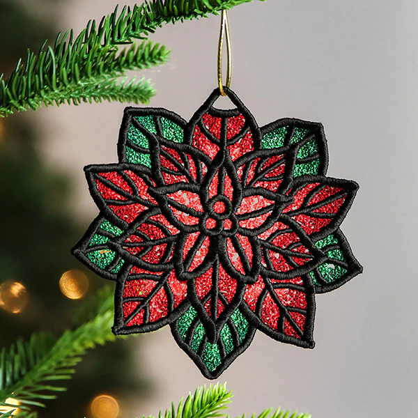 A Christmas Charms Ornaments (Lace) Design Pack - Image 4