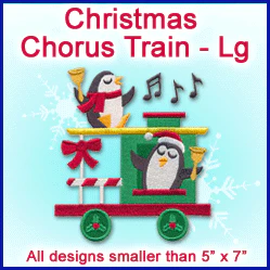 A Christmas Chorus Train Design Pack - Image 3