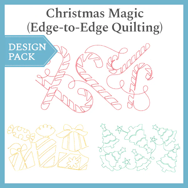 A Christmas Magic (Edge-to-Edge Quilting) Design Pack - Image 4