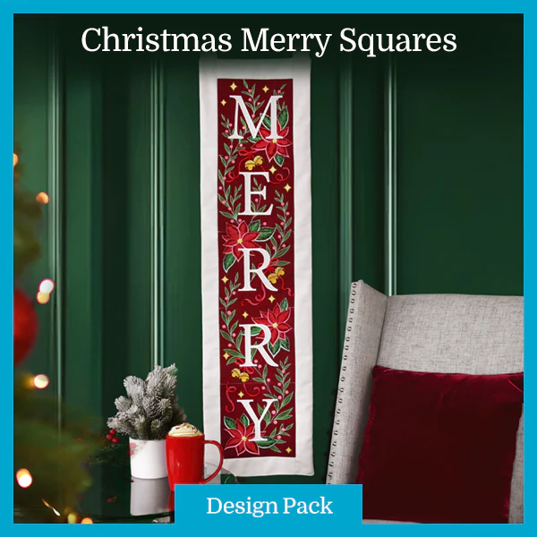 A Christmas Merry Squares Design Pack - Image 3