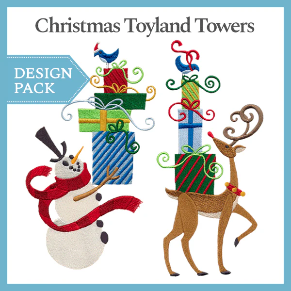 A Christmas Toyland Towers Design Pack - Image 2