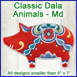A Classic Dala Animals Design Pack - Image 2