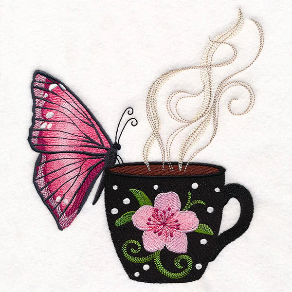 A Coffee Break Butterfly Design Pack - Image 3