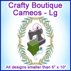 A Crafty Boutique Cameos Design Pack - Image 2