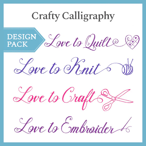 A Crafty Calligraphy Design Pack - Image 4