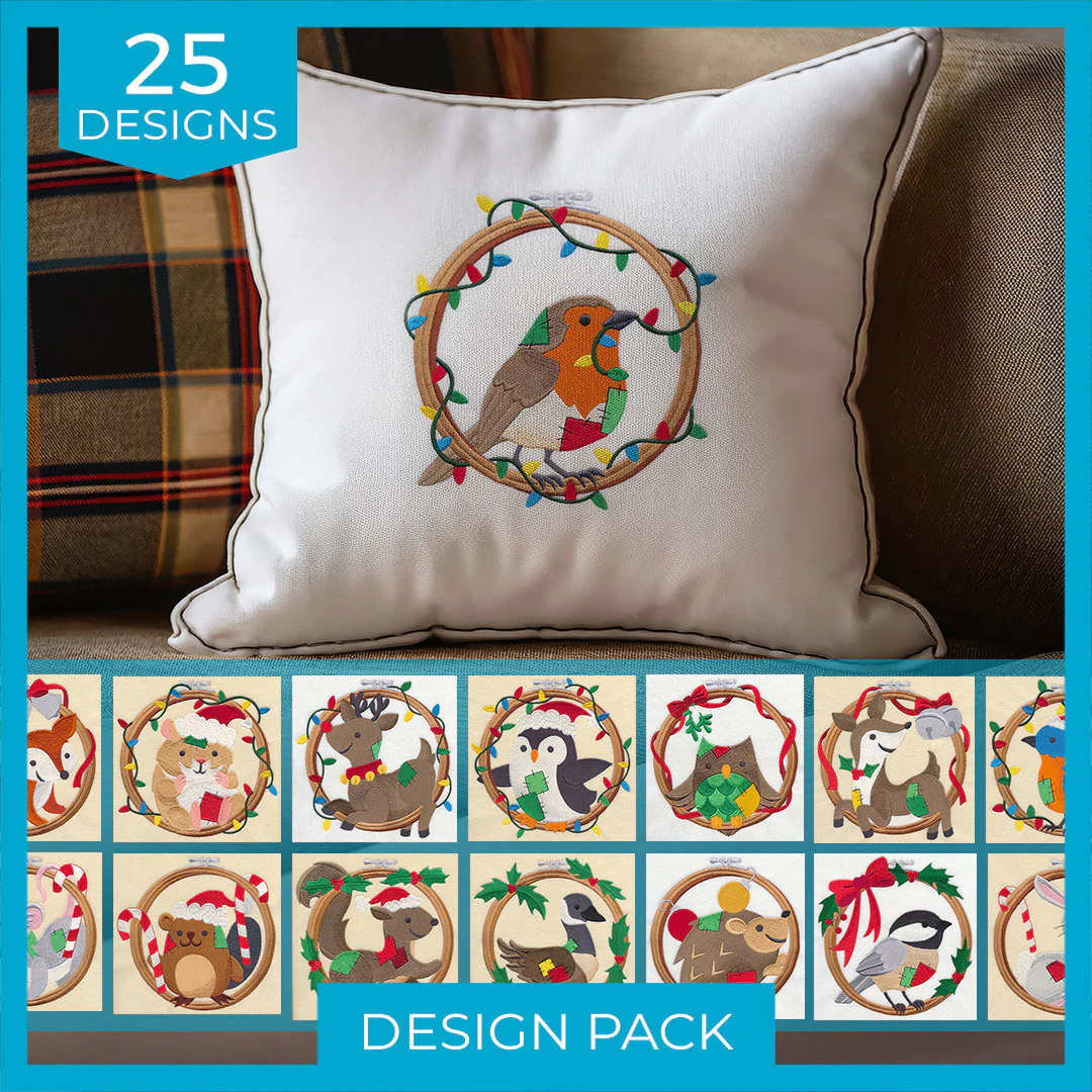A Crafty Christmas Hoopla Design Pack - Image 3