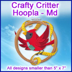 A Crafty Critter Hoopla Design Pack - Image 3