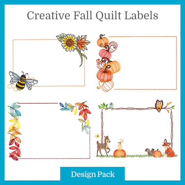 A Creative Fall Quilt Labels Design Pack - Image 2