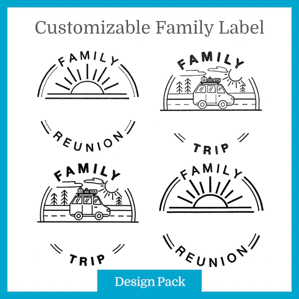 A Customizable Family Label Design Pack - Image 3