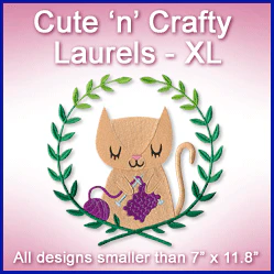 A Cute 'n' Crafty Laurels Design Pack - Image 2