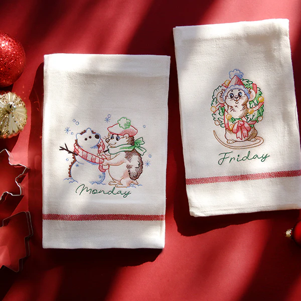 A Days of the Week Christmas Animals Design Pack - Image 6