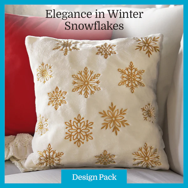 A Elegance in Winter Snowflakes Design Pack - Image 3