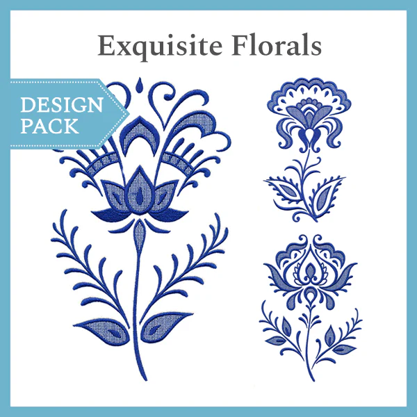 A Exquisite Florals Design Pack - Image 3