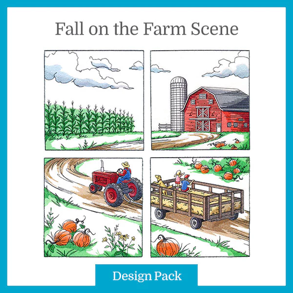 A Fall on the Farm Scene Design Pack - Image 6