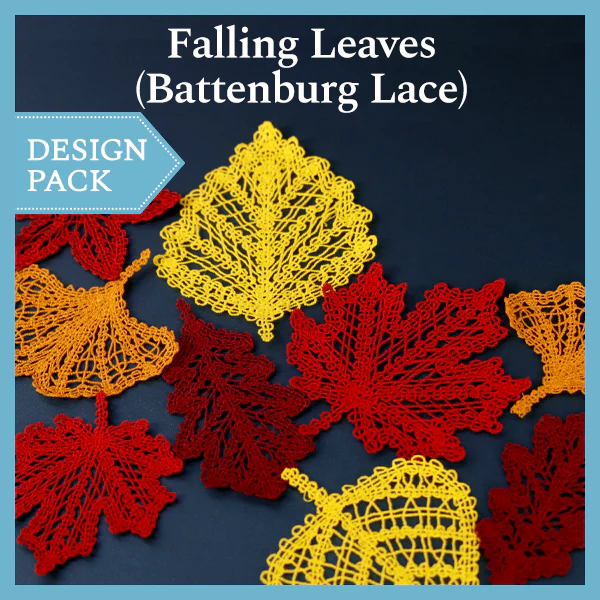 A Falling Leaves (Battenburg Lace) Design Pack