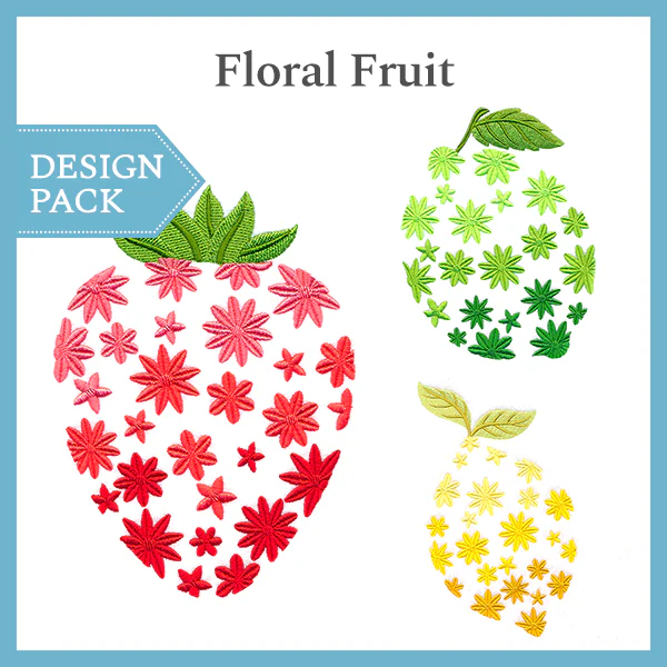 A Floral Fruit Design Pack - Image 7