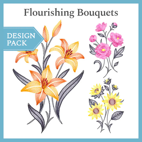 A Flourishing Bouquet Design Pack - Image 3