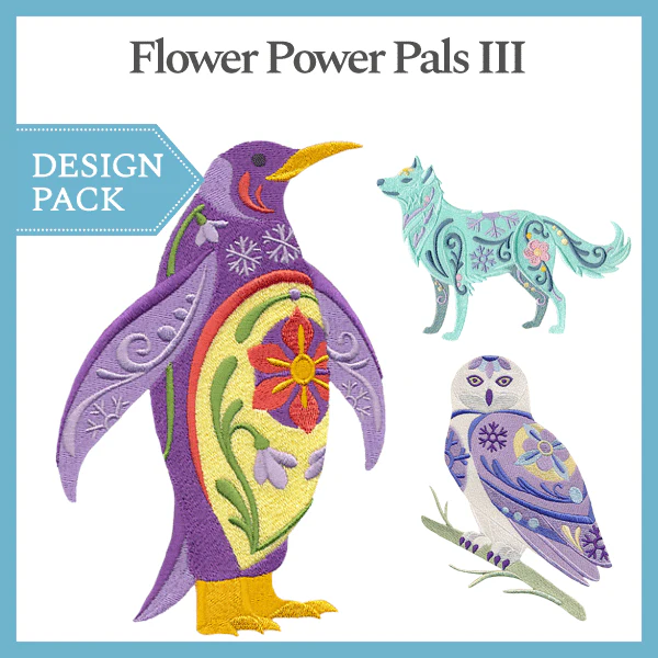 A Flower Power Pals III Design Pack - Image 3