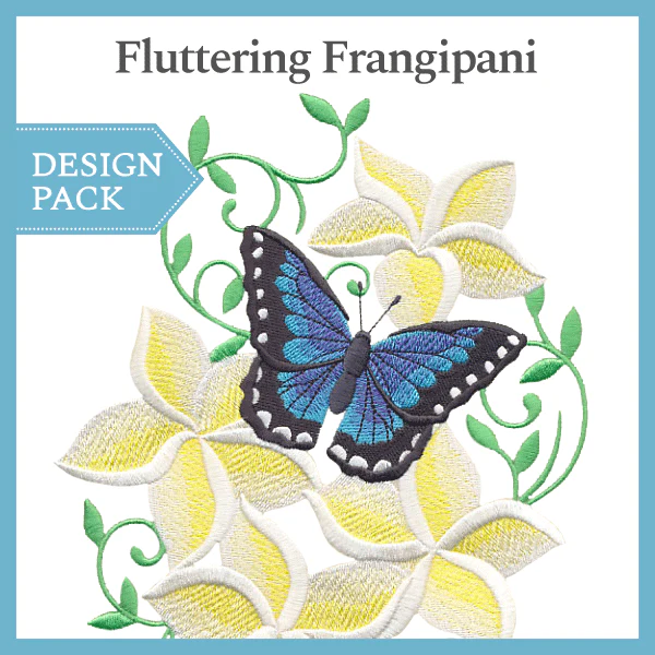 A Fluttering Frangipani Design Pack - Image 5