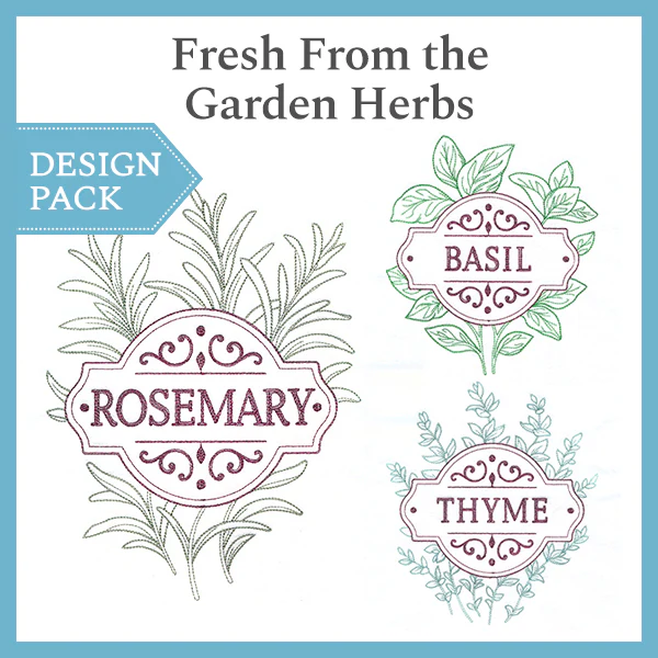 A Fresh From the Garden Herbs Design Pack - Image 2