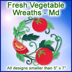 A Fresh Vegetable Wreaths Design Pack - Image 4