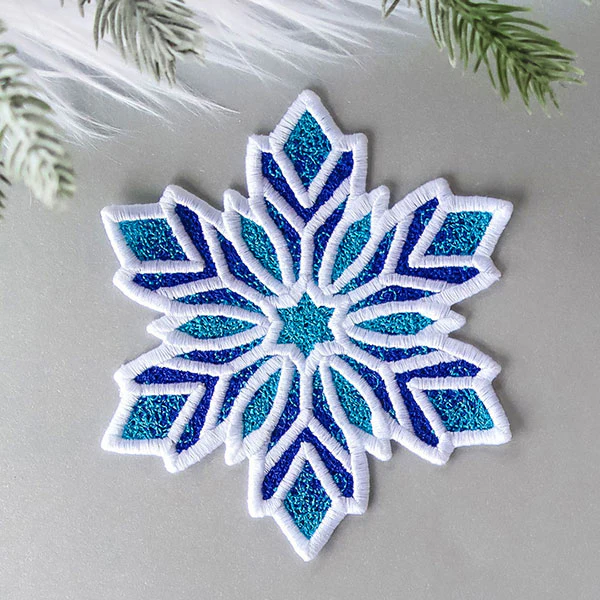 A Frosted & Fancy Snowflake (Lace) Design Pack - Image 17